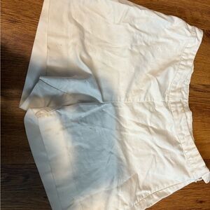 Boston Proper Classic White Shorts